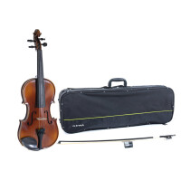 Gewa violin Allegro-VL1 3/4 with setup including violin case, carbon bow