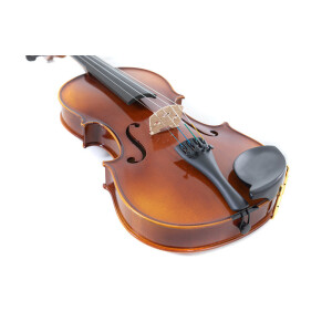 Gewa Violine Allegro-VL1 lefthand 4/4 mit Setup inkl. Violinkoffer, Massaranduba Bogen, AlphaYue Saiten