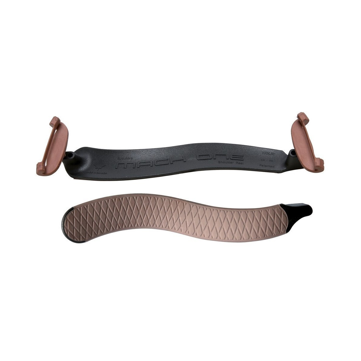 Mach One shoulder rest violin 4/4-3/4 plastic