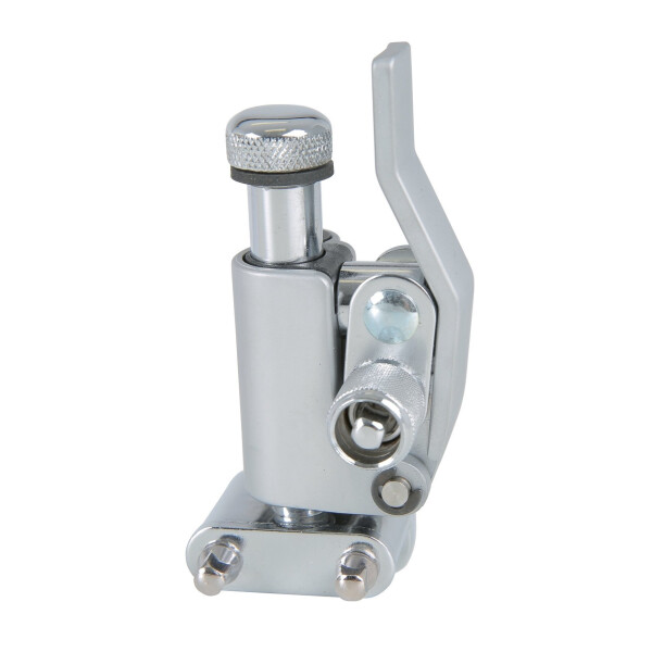 Nickel Drumworks snare lift-off Satin Chrome