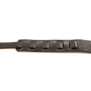 Ovation Guitar Strap Premium Leather Black