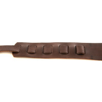 Ovation Gitarrengurt Premium Leder Chocolate