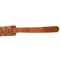 Ovation Guitar Strap Premium Leather Wet Sand
