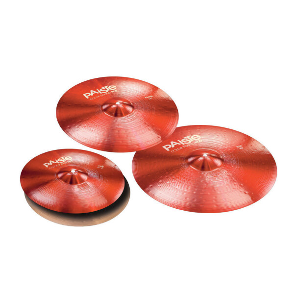 Paiste cymbal set 900 series Color Sound Red Universal
