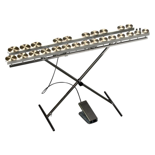 Paiste Crotales Symphony dampening system for 2.5 octaves C6-F8