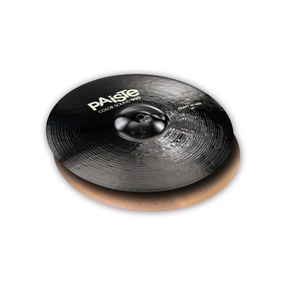 Paiste HiHat Becken 900 Serie Color Sound Black 14" Heavy