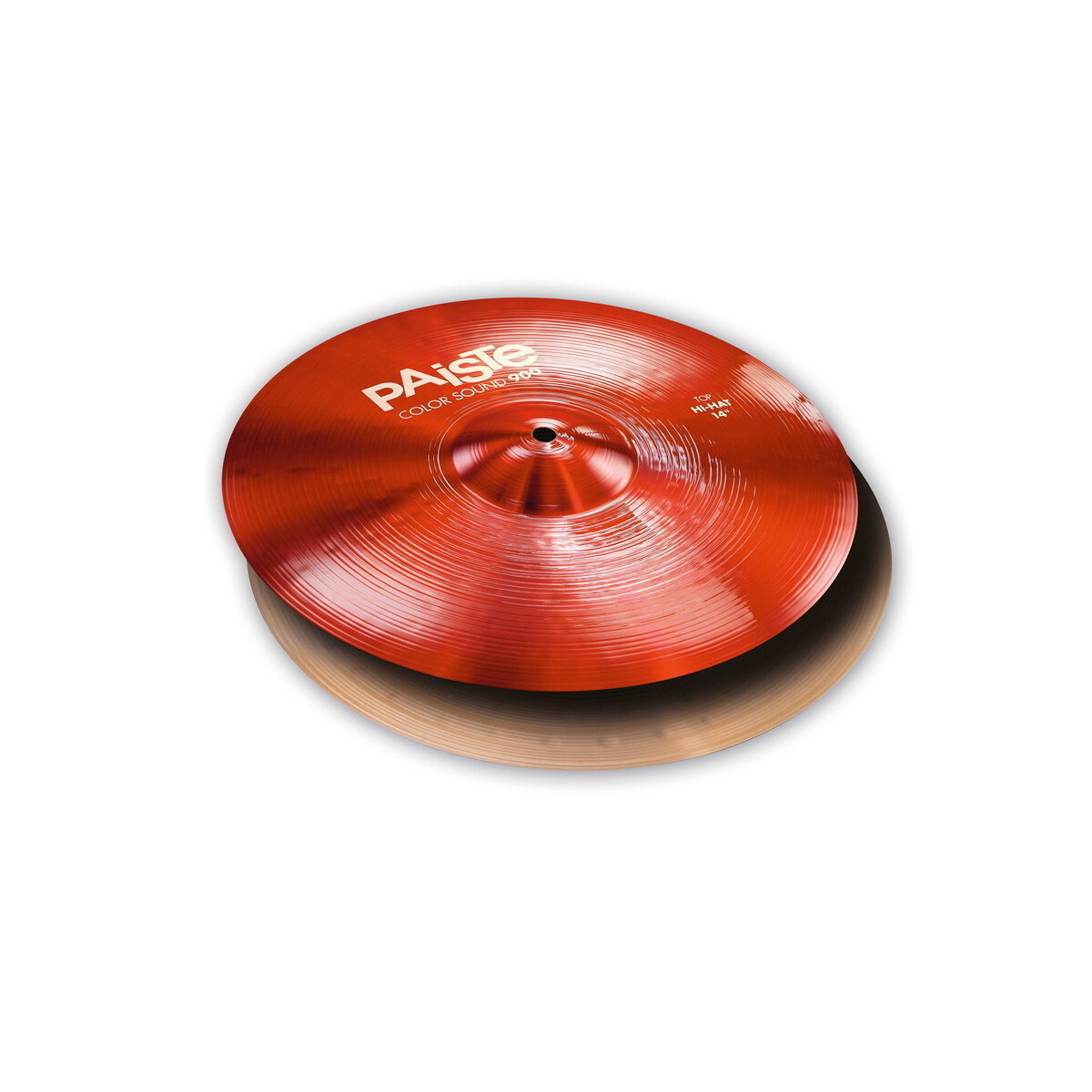 Paiste HiHat Cymbal 900 Series Color Sound Red 14" Soun