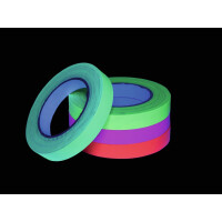Accessory Gaffa Tape 19mm x 25m neon green UV-active
