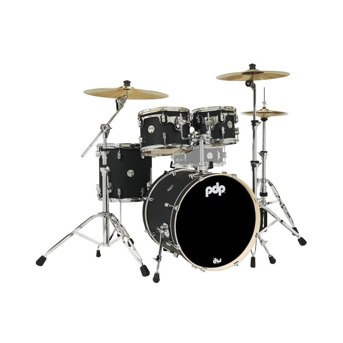 DW PDP Concept M Satin Black 20 BD 4pc box