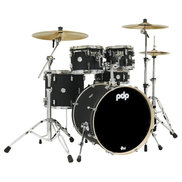 DW PDP Concept M Satin Black 22BD 5pc