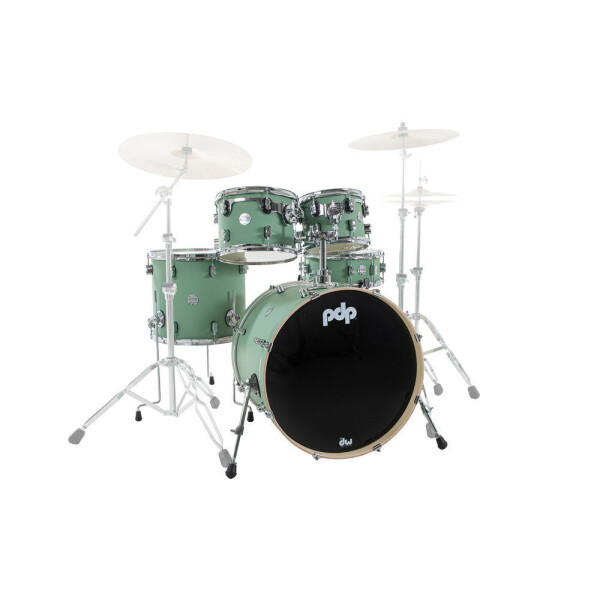 DW PDP Concept M Satin Seafoam 22 BD 5pc