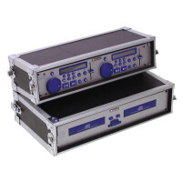 Roadinger double CD player case Tour Pro, 2U, black