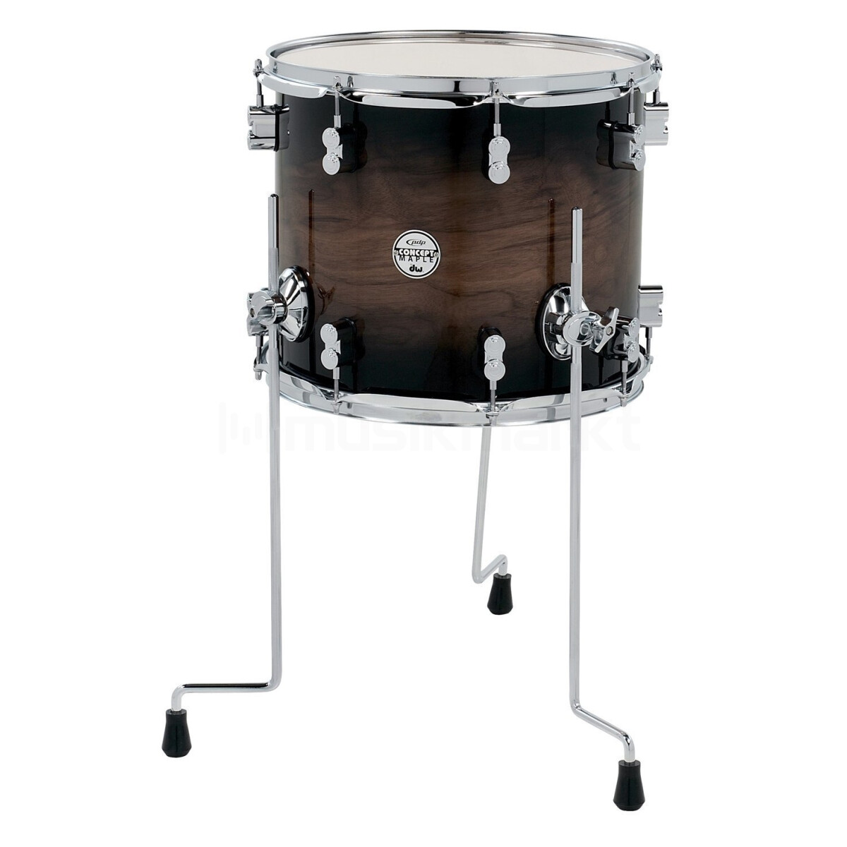 DW PDP Concept Exotic Charcoal 12x14