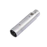 Omnitronic Adapter 3pol XLR(M)/5pol XLR(F)