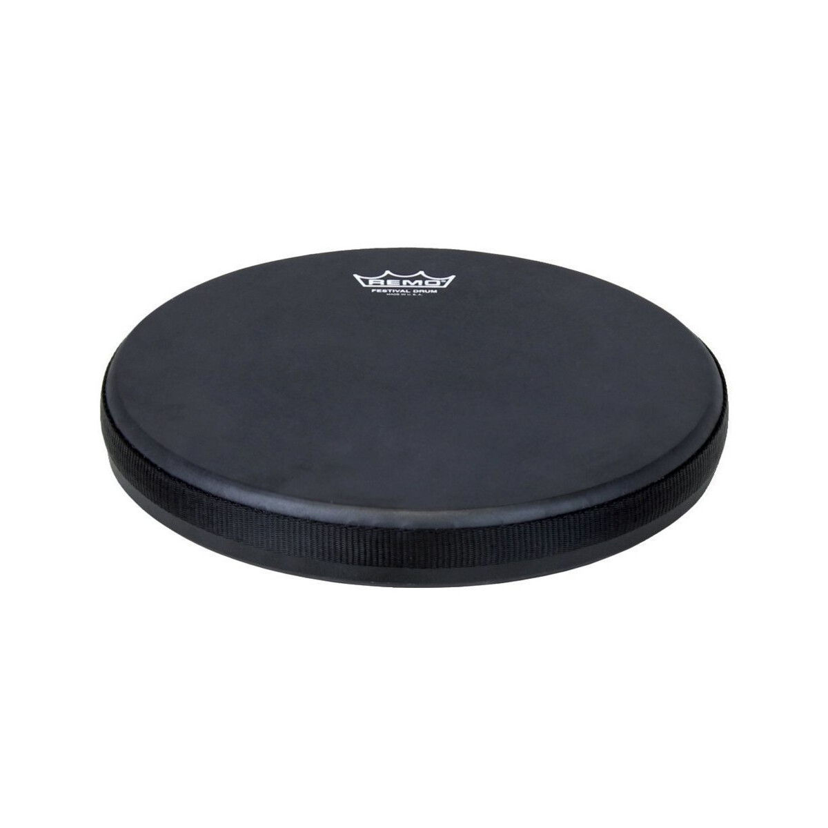 Remo 10" Flip Top Black Suede Tuban box
