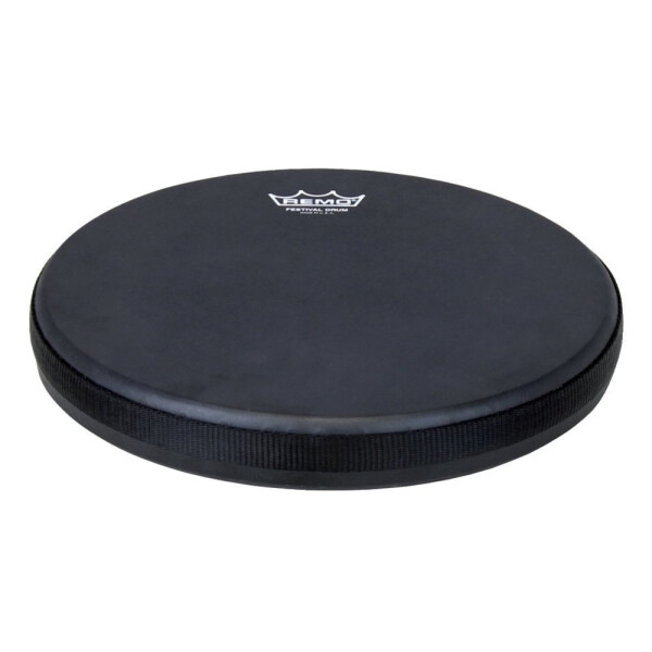 Remo 14" Flip Top Black Suede Tubano