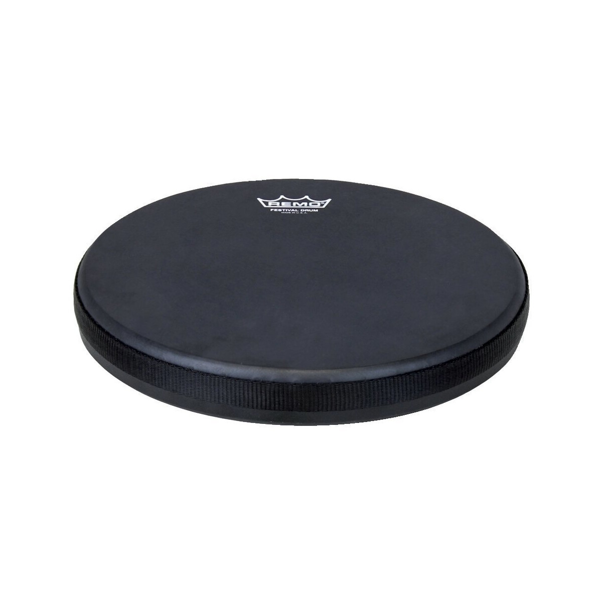 Remo 14" Fliptop Black Suede Bass box