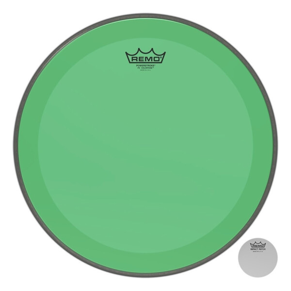 Remo 16" Powerstroke 3 Colortone Green