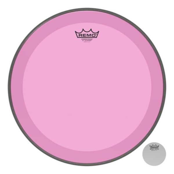 Remo 16" Powerstroke 3 Colortone Pink