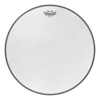 Remo 24" Powerstroke 3 White Suede