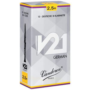 Vandoren Blatt Bb-Klarinette Deutsch V21 1 1/2