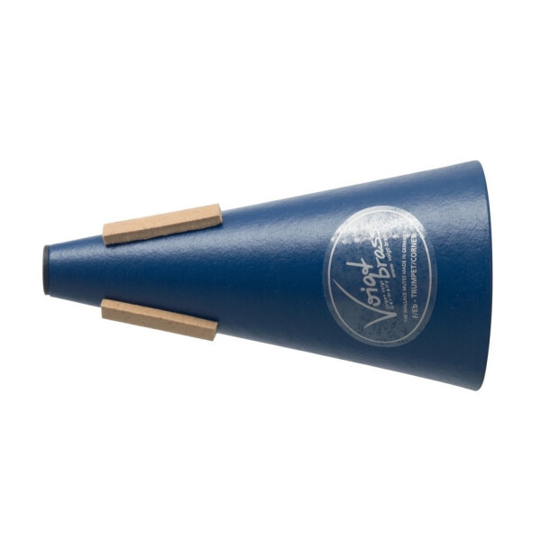 Voigt-Brass mute Wallace Straight Eb/F trumpet large bells