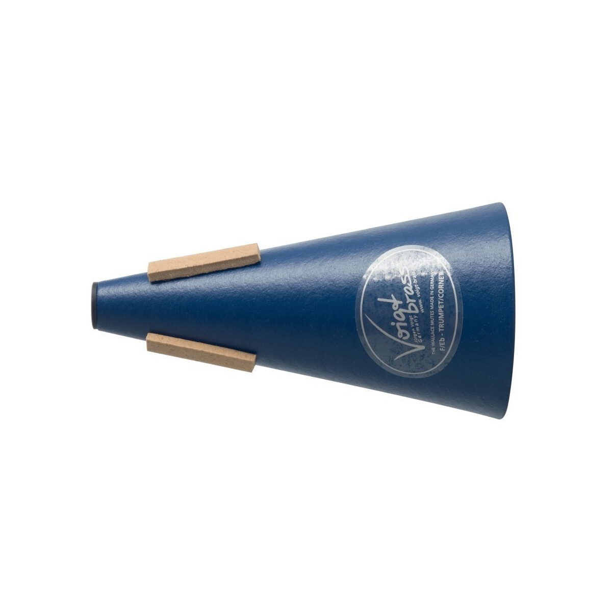 Voigt-Brass mute Wallace Straight Eb/F t box