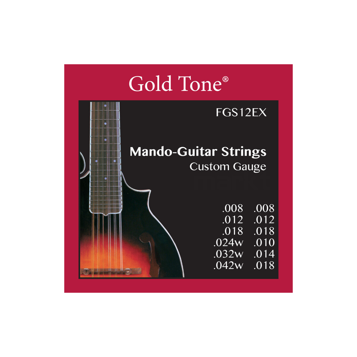 Gold Tone FGS12EX Mandoline