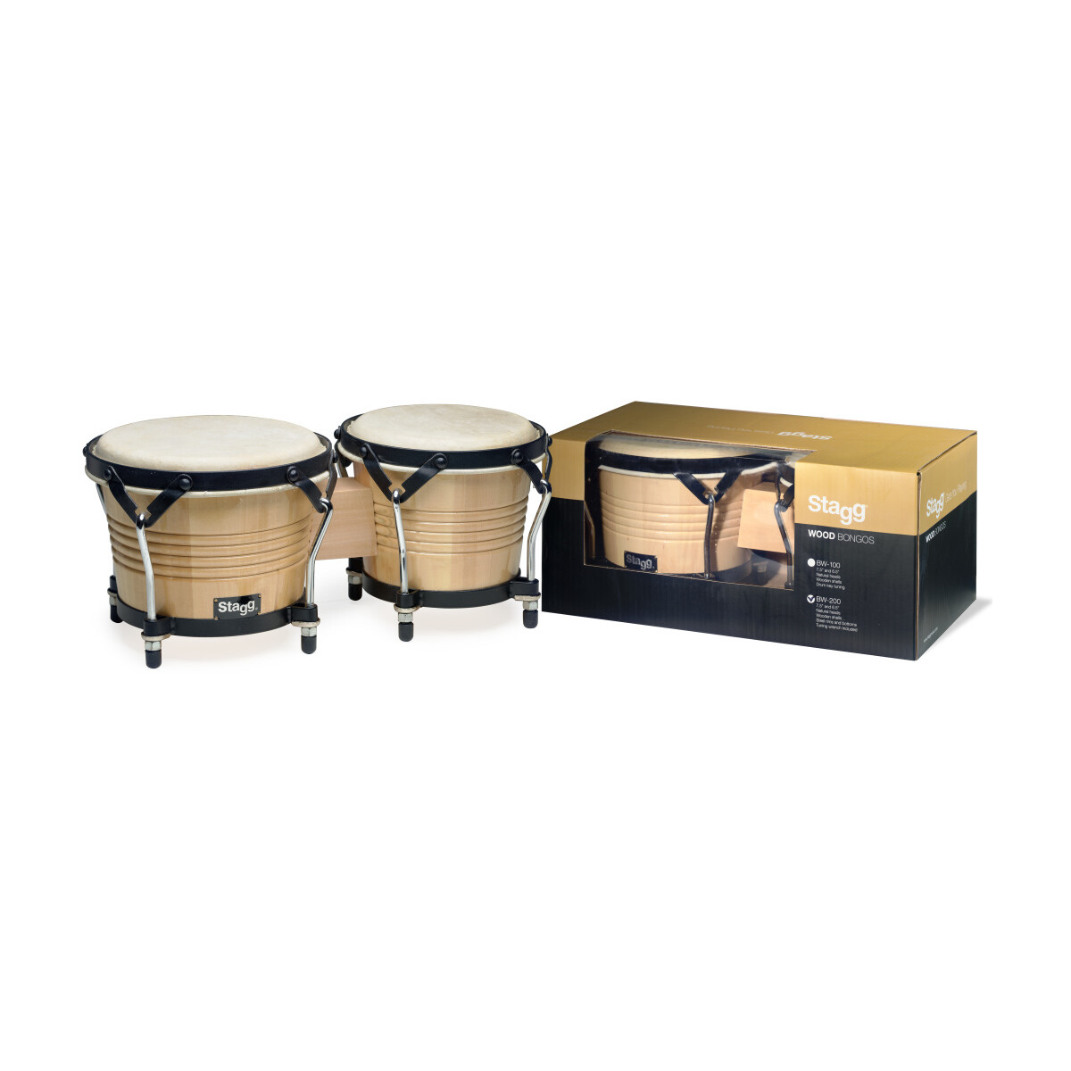 Stagg BW-200-N Bongo box
