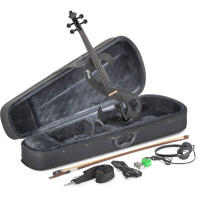 Stagg EVN 4/4 MBK electric violin set