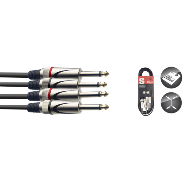 Stagg STC060P Zwillingskabel