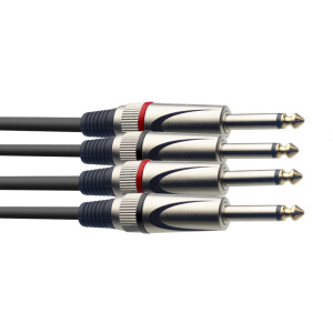 Stagg STC3P twin cable
