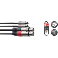 Stagg STC060CMXF twin cable