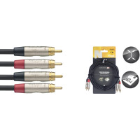 Stagg NTC060CR twin cable