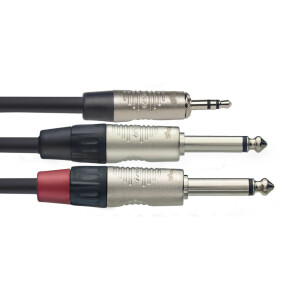 Stagg NYC1/MPS2PR Y-cable