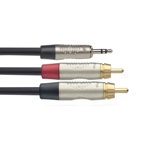 Stagg NYC10/MPS2CMR Y-Kabel