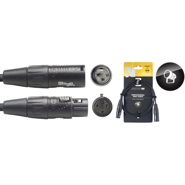 Stagg NDX5R-3 DMX cable