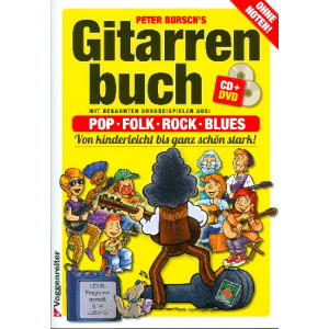 Gitarrenbuch Band 1 (+DVD +CD)