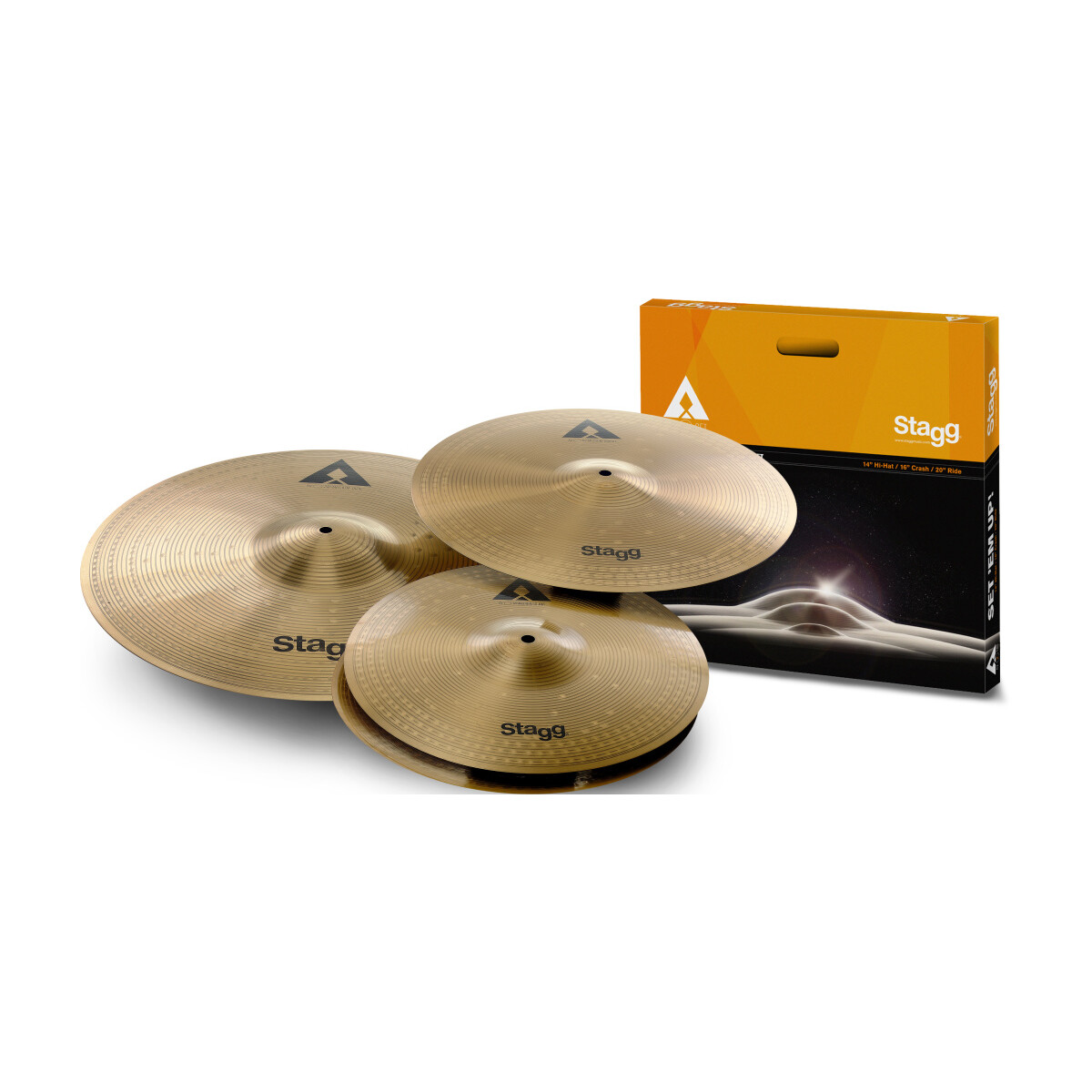 Stagg AXK SET cymbal set