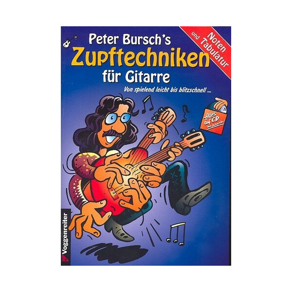 Zupftechniken für Gitarre (+CD)