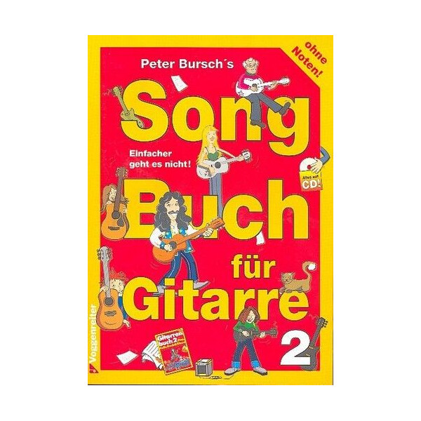 Peter Burschs Songbuch für Gitarre