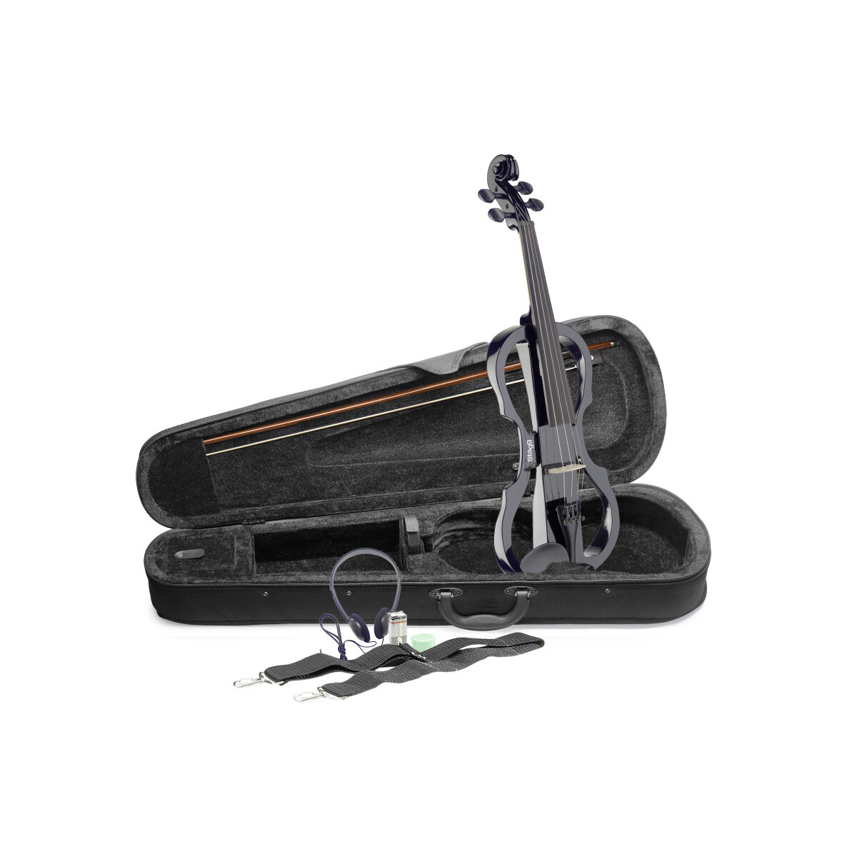 Stagg EVN X-4/4 BK electric violin set