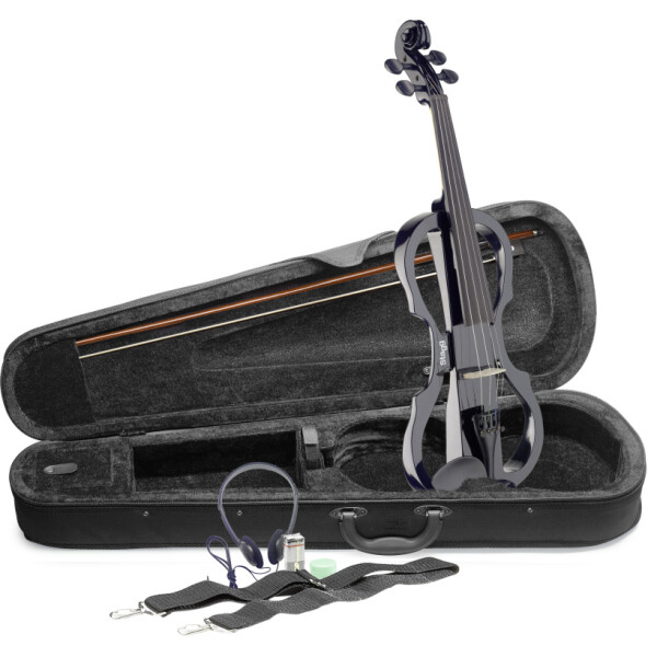 Stagg EVN X-4/4 BK electric violin set