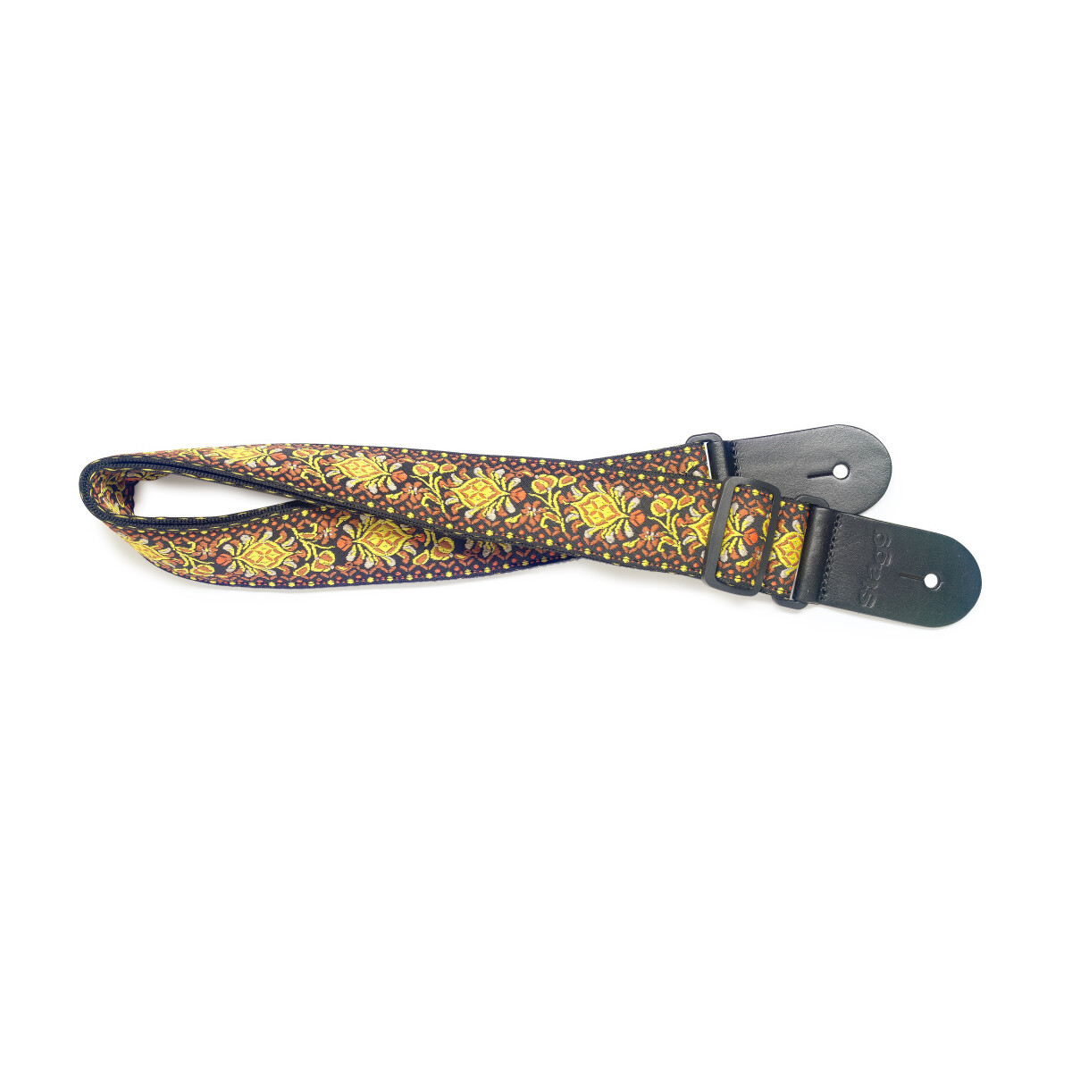 Stagg SWO COT JIM YLW strap