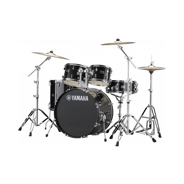 Yamaha drum set Rydeen set black glitter including Paiste cymbal set 101
