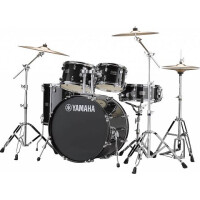 Yamaha drum set Rydeen set black glitter including Paiste cymbal set 101