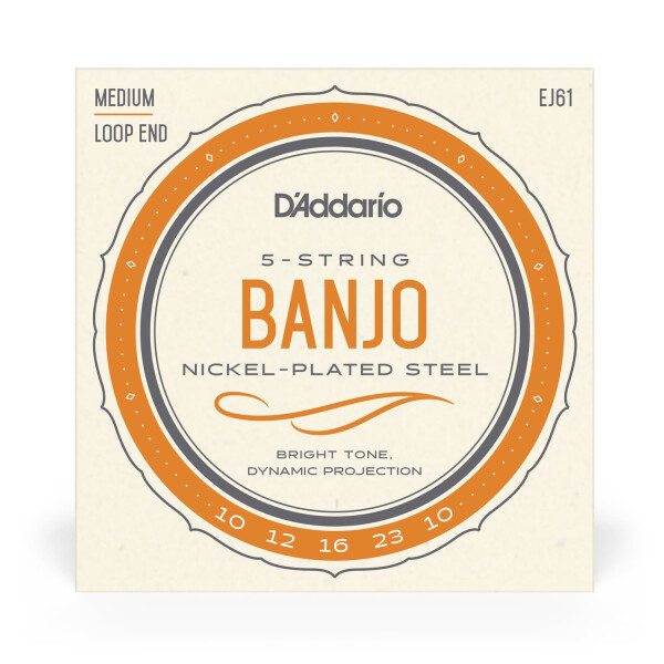 DAddario Banjo Nickel EJ61