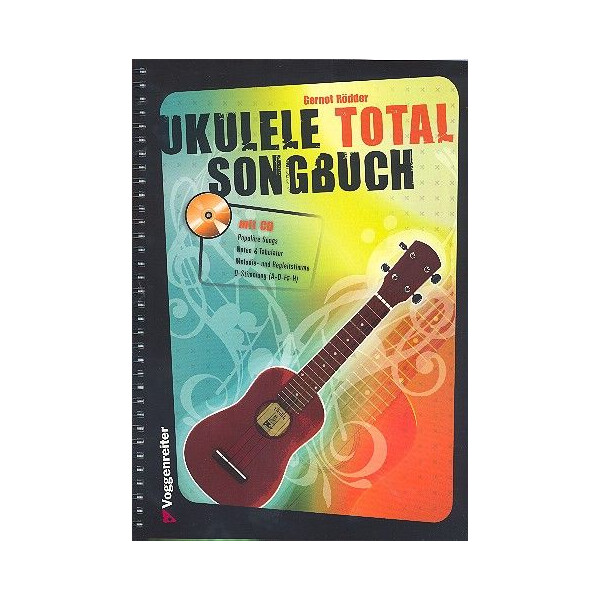 Ukulele total - Das Songbuch (+CD):