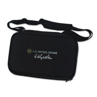 Seydel hard case for 20 Blues harmonicas with neck strap