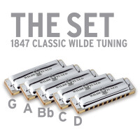 Seydel 1847 CLASSIC - Wilde Rock Tuning (set of 5)
